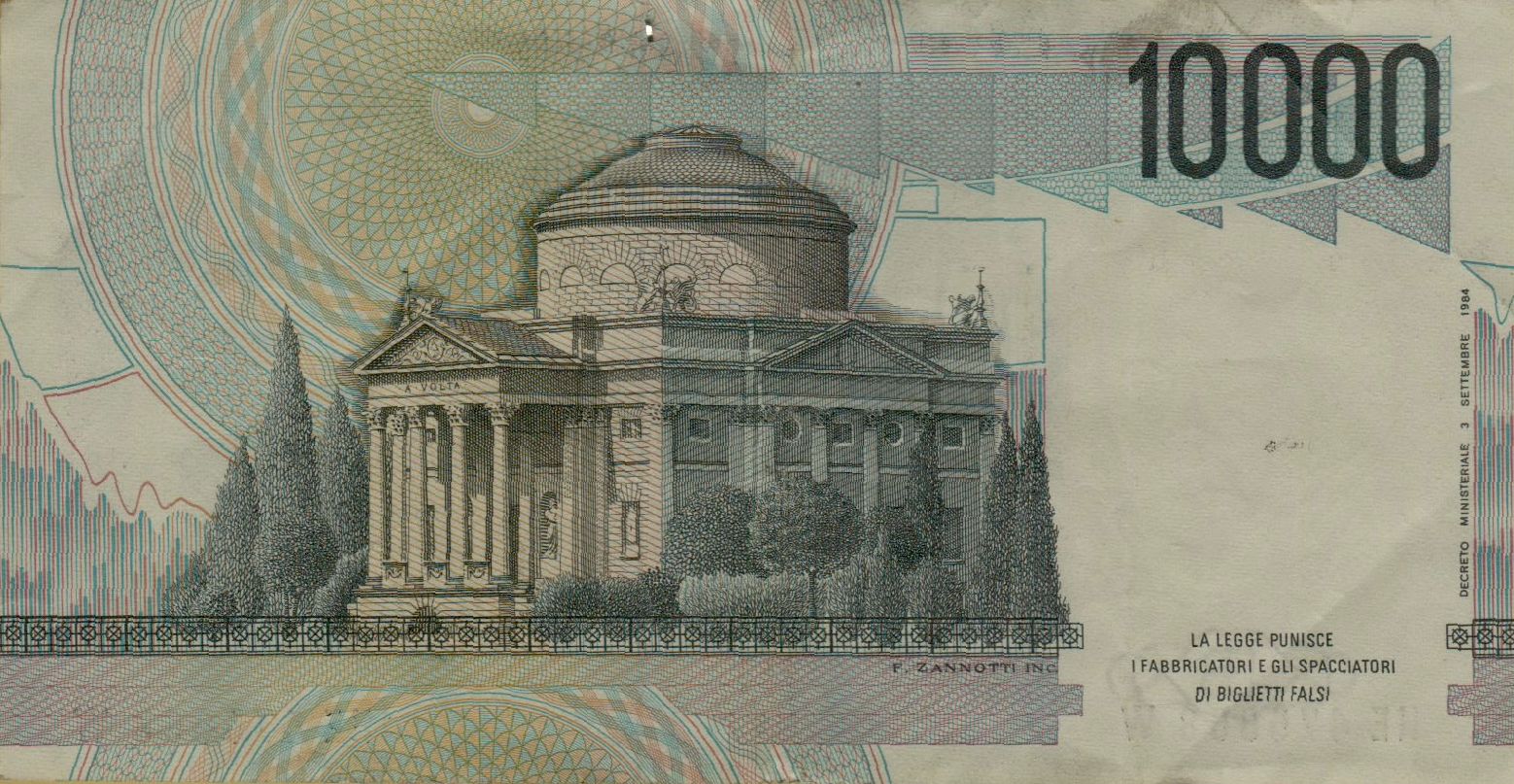 Italy 10000 1984 VF+ P-112/b